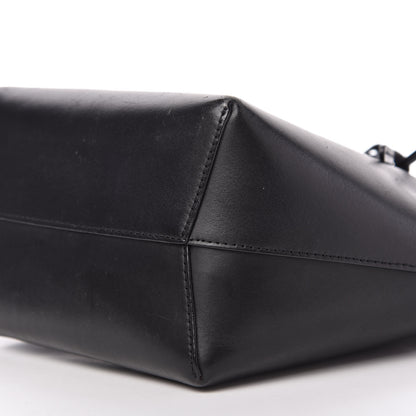 Mansur Gavriel Calfskin Mini Bucket Bag Black Flamma 7 of 8