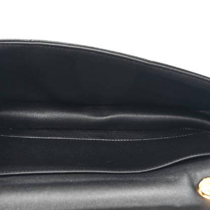 Celine Goatskin Matelasse Chain Shoulder Bag Black 5 of 11