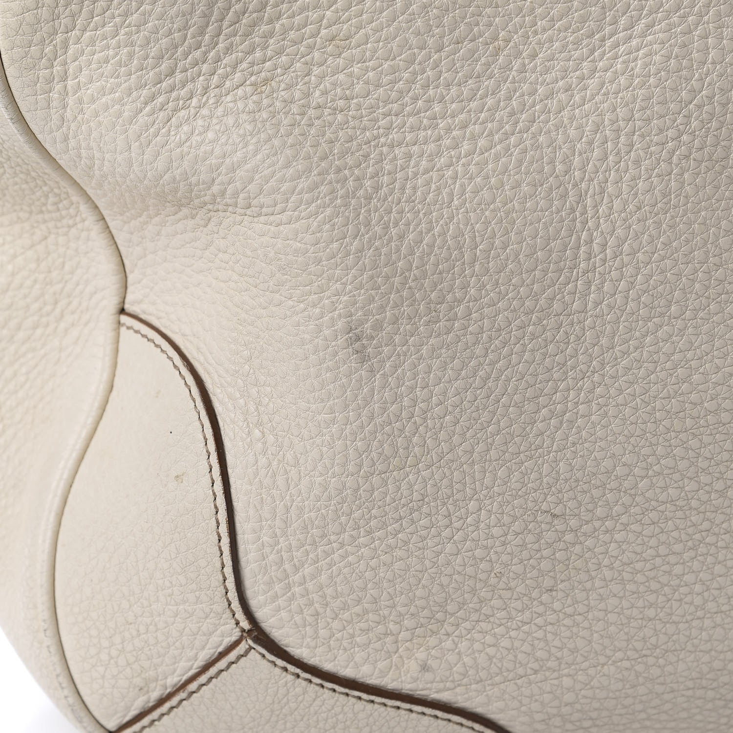 Prada Vitello Daino Shoulder Bag Talco 13 of 16