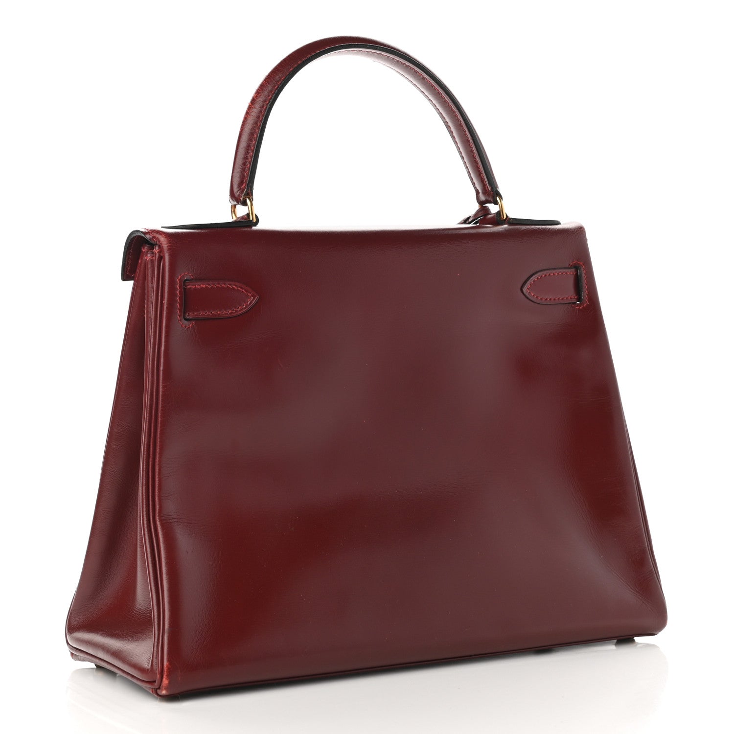 Hermes Box Kelly Retourne 28 Rouge H 4 of 25
