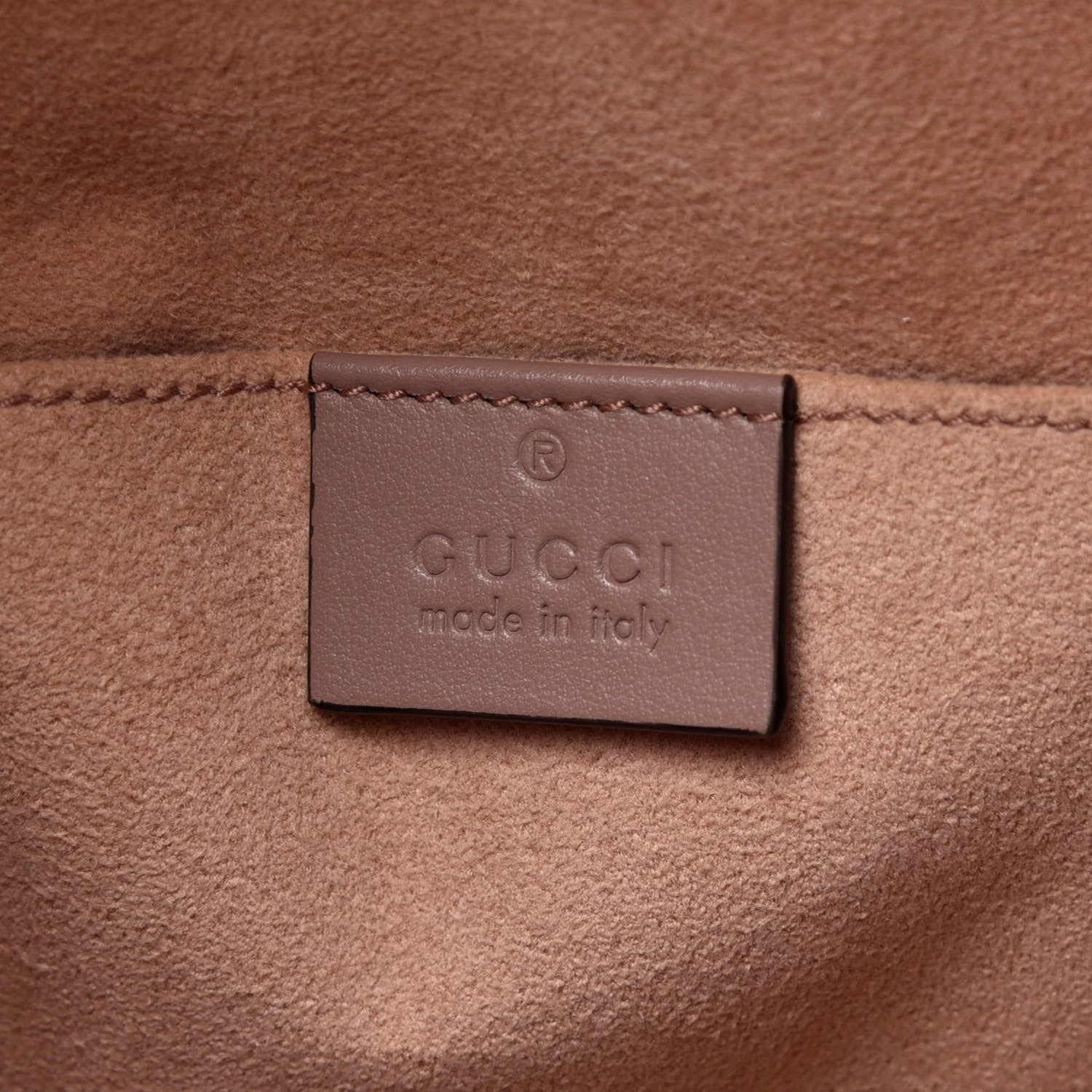 Gucci Calfskin Matelasse GG Marmont Dome Backpack Porcelain Rose 6 of 9