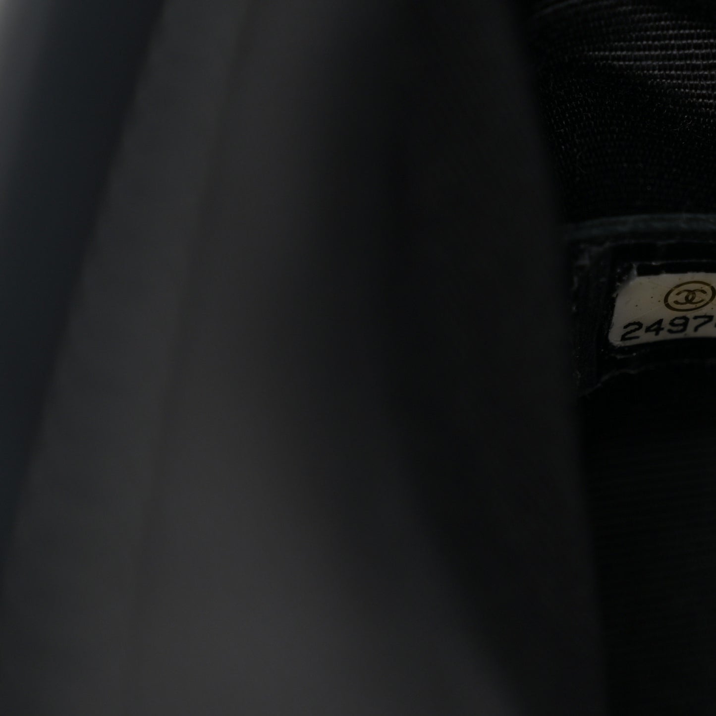Lambskin Quilted Medium Boy Flap Black