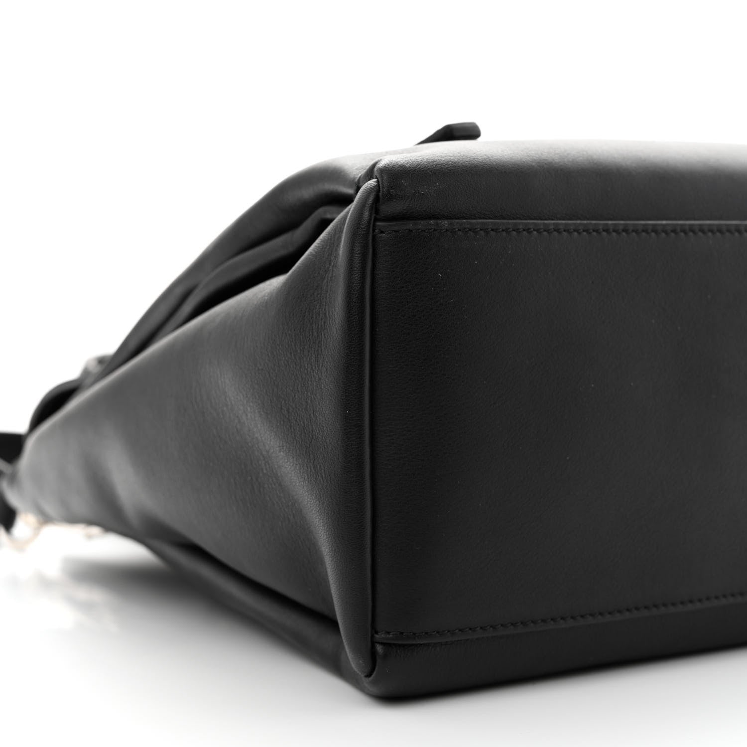 Givenchy Calfskin Small Pandora Pure Flap Bag Black White 9 of 10