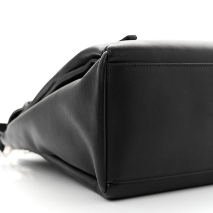 Givenchy Calfskin Small Pandora Pure Flap Bag Black White 9 of 10