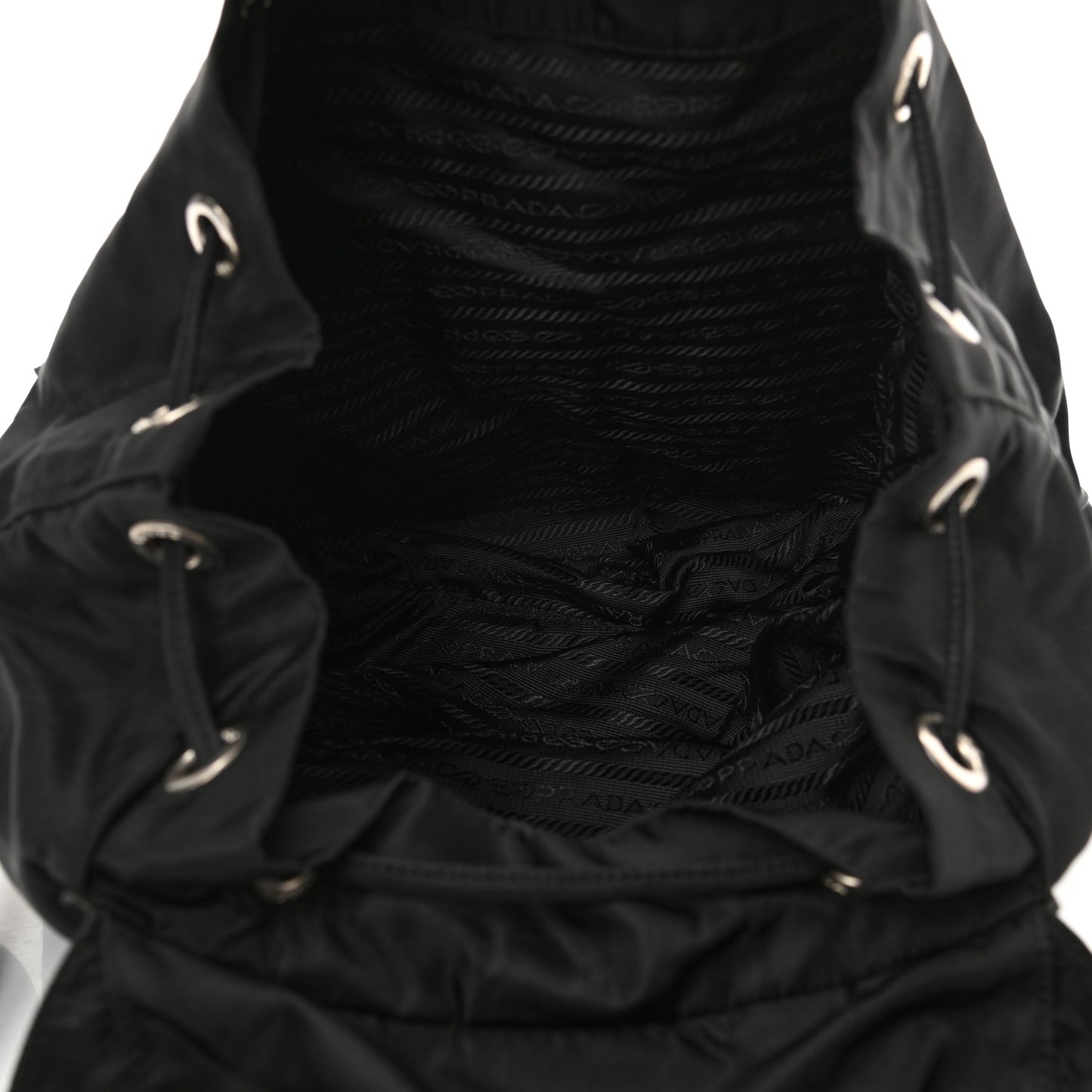 Nylon Vela Medium Backpack Black