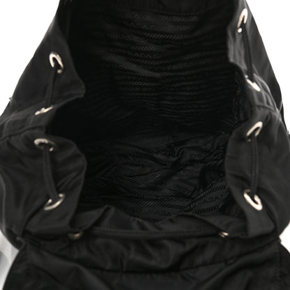 Prada Nylon Vela Medium Backpack Black 5 of 11