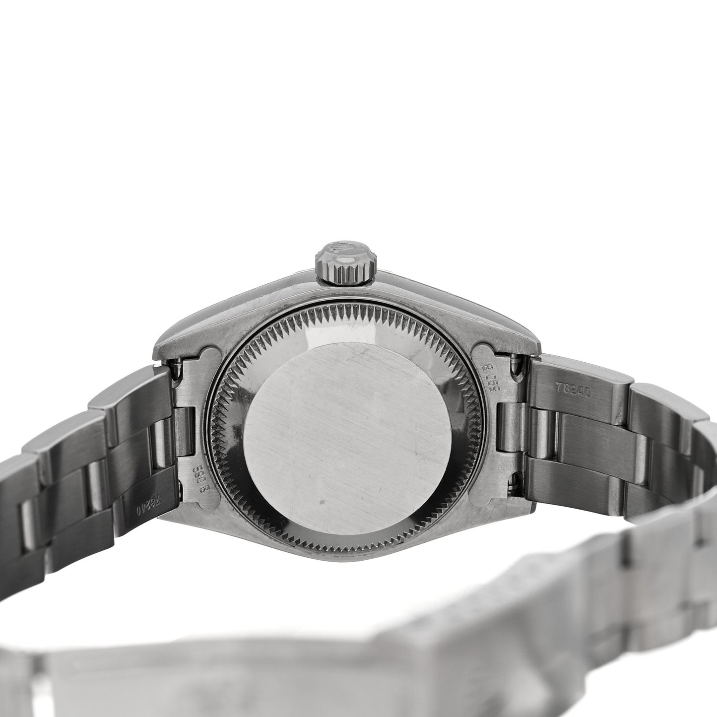 Stainless Steel 26mm Oyster Perpetual Date Watch Silver 79240