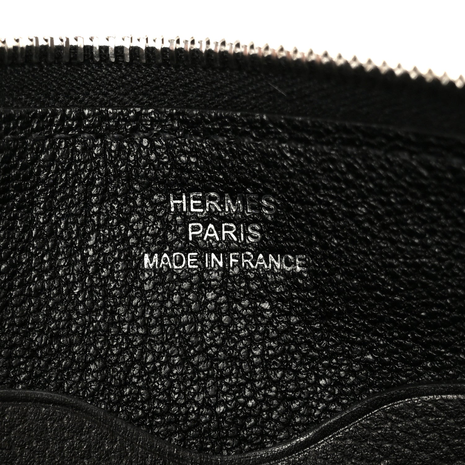 Hermes Evergrain Chaine d'Ancre Zipengo Pochette To Go Black 5 of 7