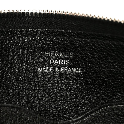 Hermes Evergrain Chaine d'Ancre Zipengo Pochette To Go Black 5 of 7