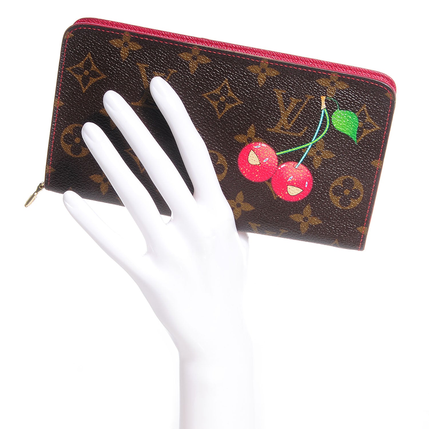 Louis Vuitton Monogram Cerises Zippy Wallet 2 of 7