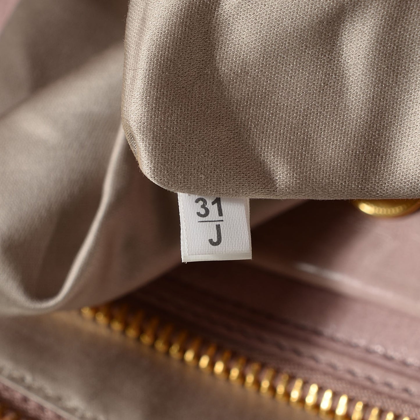 Vitello Shine Double Zip Tote Mughetto