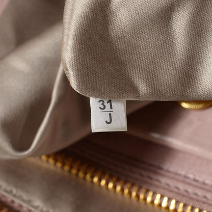 Miu Miu Vitello Shine Double Zip Tote Mughetto 8 of 9