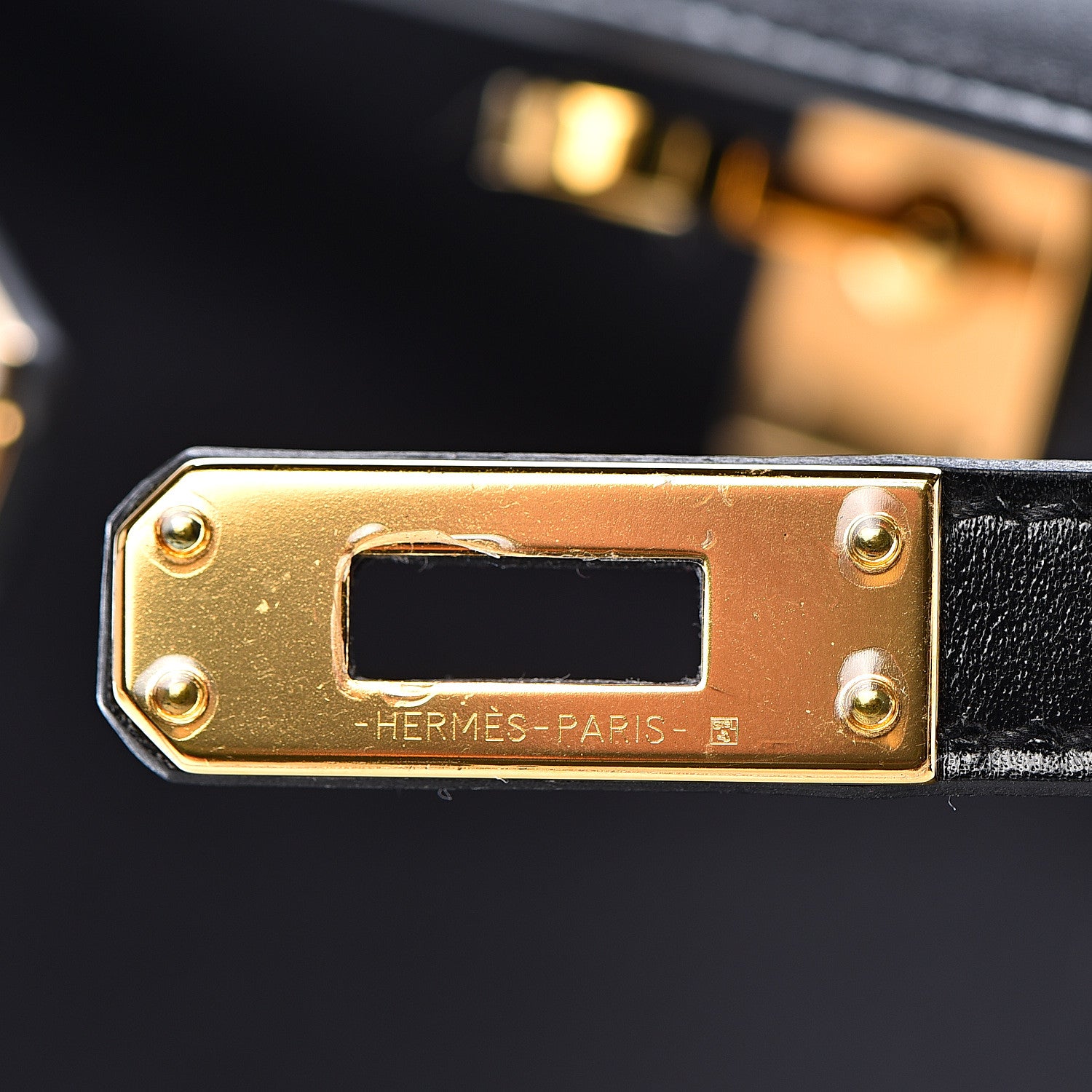 Hermes Box Kelly Sellier 25 Black 11 of 38