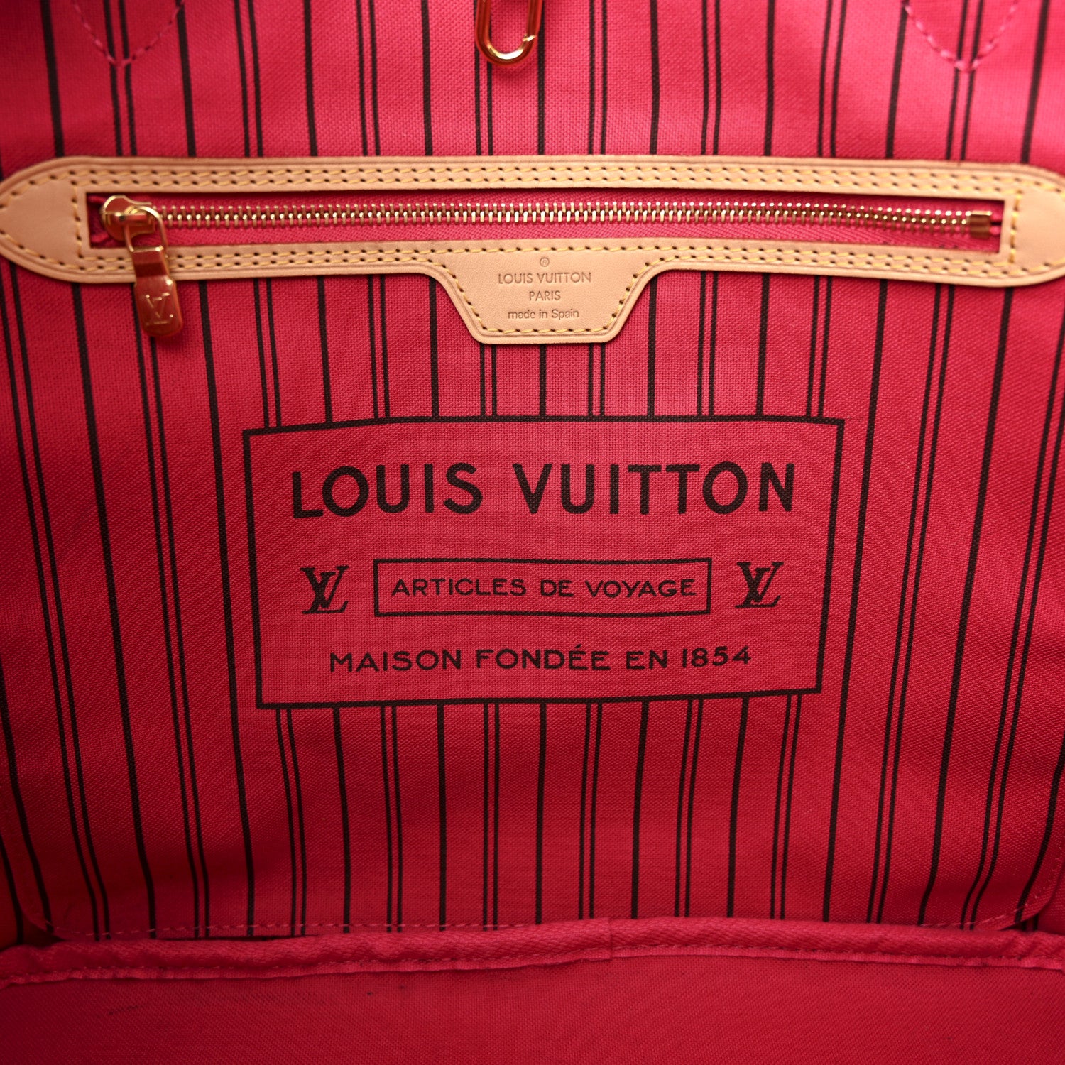 Louis Vuitton Monogram Bay Neverfull MM Rose Ballerine Poppy 9 of 16