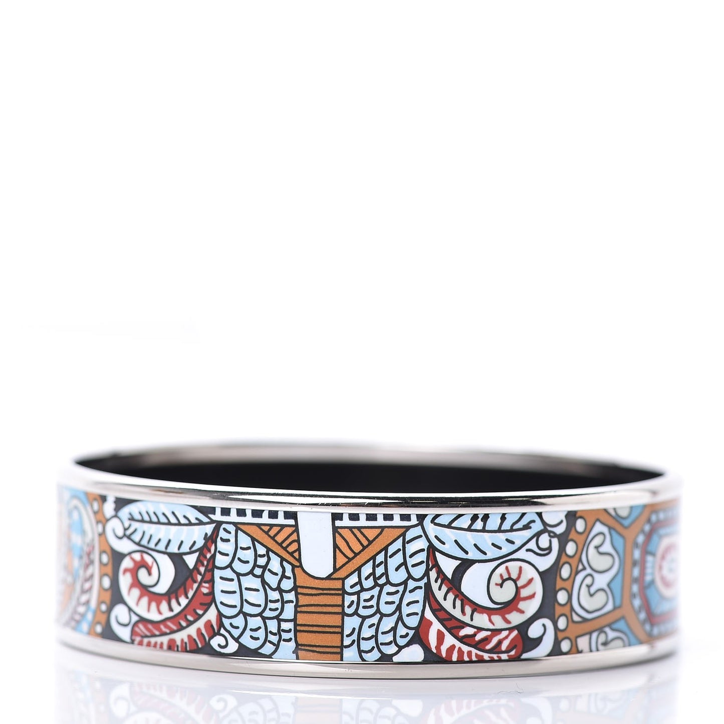 Enamel Printed Wide Bracelet 62