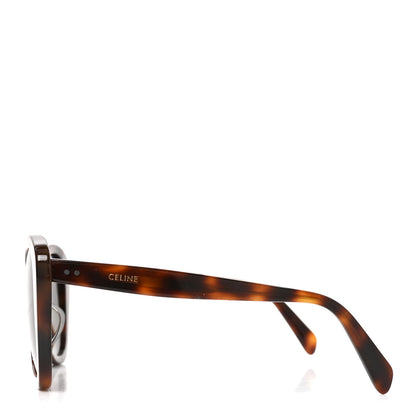 Celine Acetate Polarized Sunglasses CL40270U Havana 3 of 7