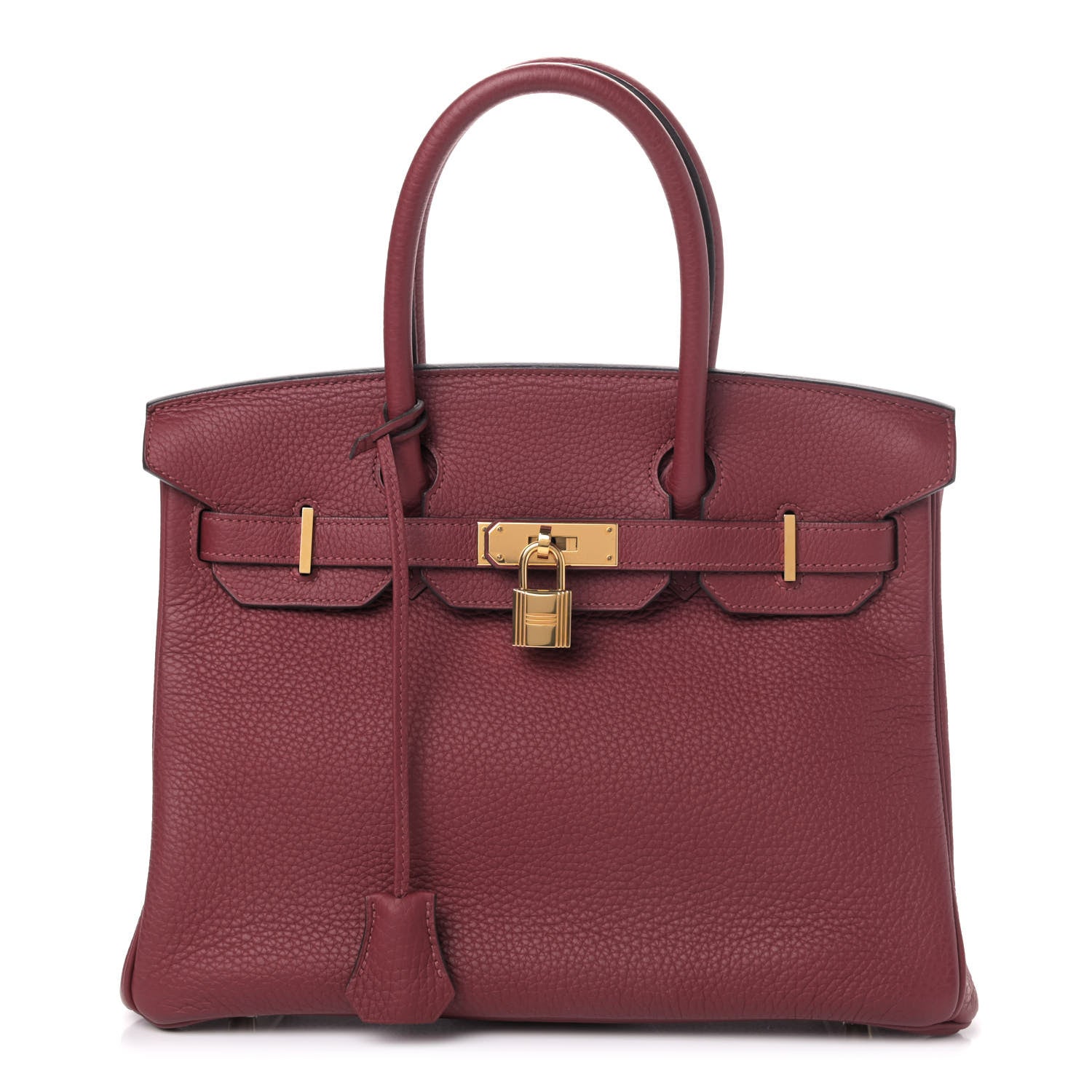 Hermes Togo Birkin 30 Rouge Grenat 1 of 8