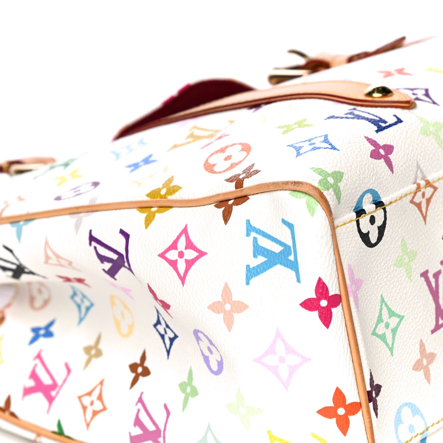 Louis Vuitton Monogram Multicolor Aurelia MM White 8 of 11