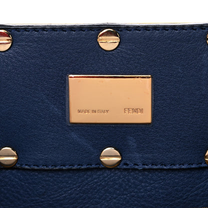 Fendi Vitello Mia Tote Blue 4 of 19
