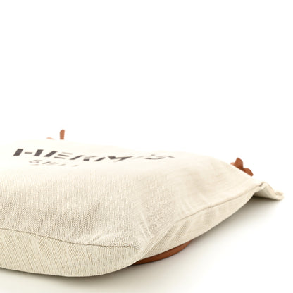 Hermes Canvas Swift Aline Grooming Bag Gold 10 of 10