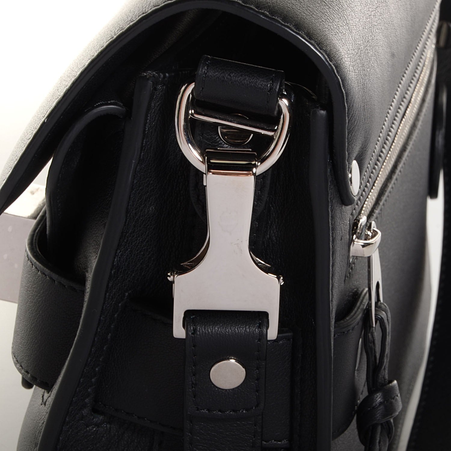 Proenza Schouler Calfskin PS11 Mini Classic Shoulder Bag Black 13 of 13