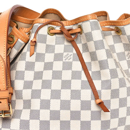 Louis Vuitton Damier Azur Noe 7 of 9