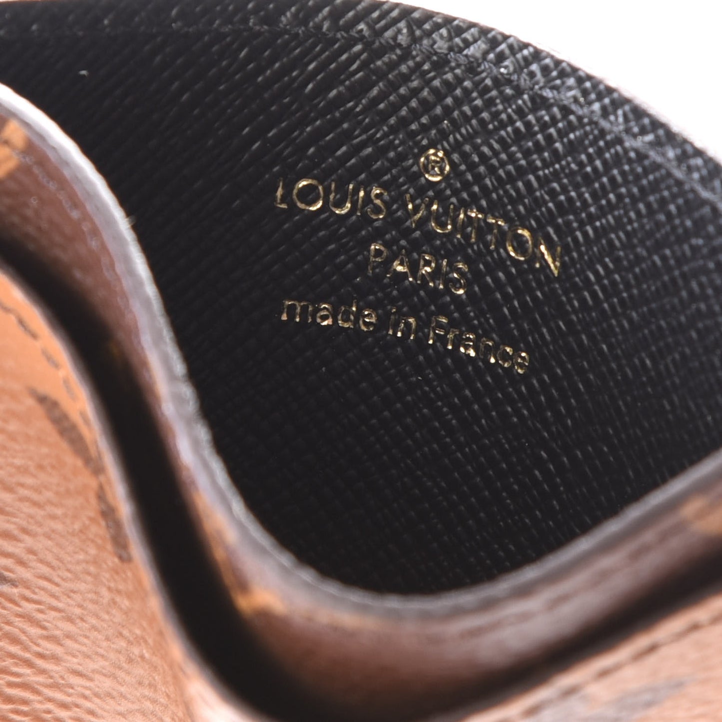 Reverse Monogram Card Holder