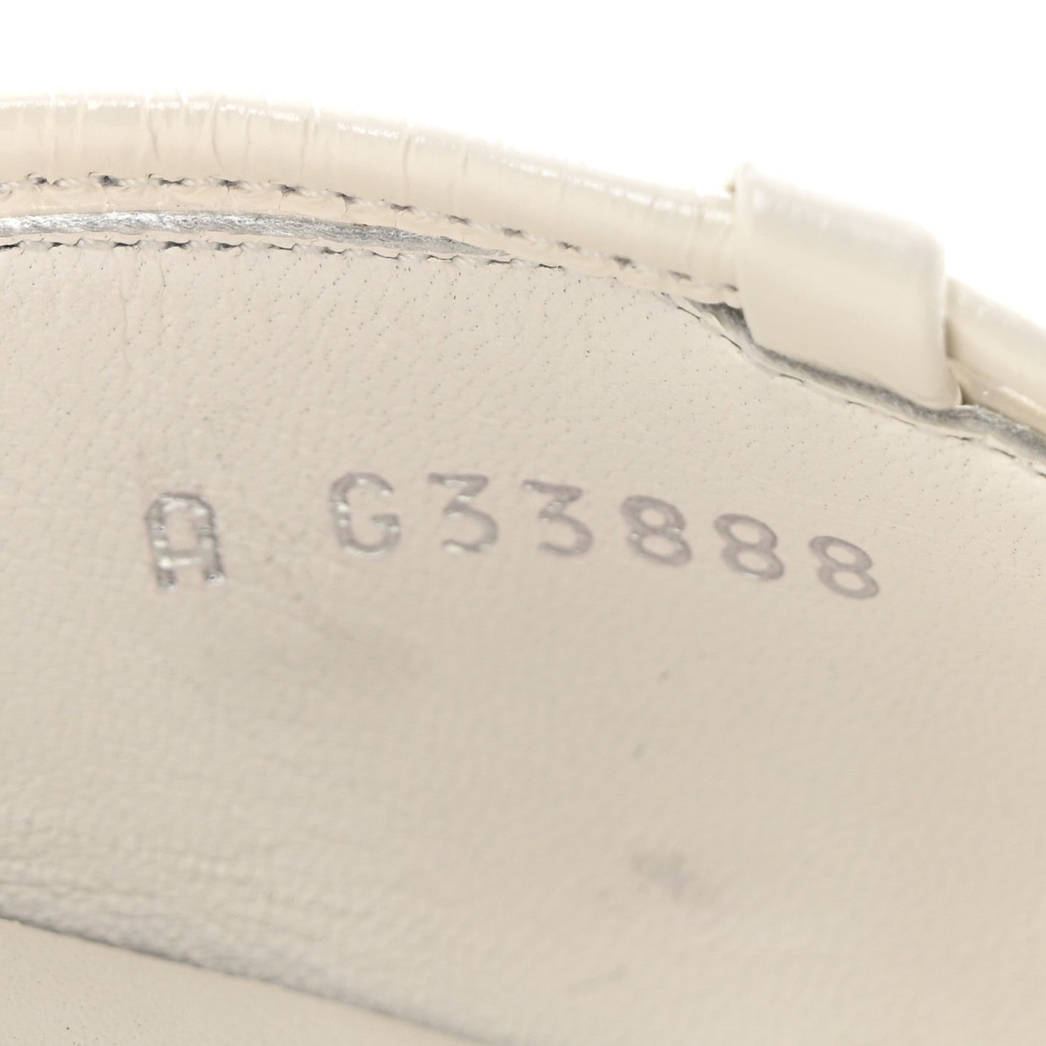 Chanel Crumpled Calfskin Satin Cap Toe CC Pumps 36 White Black 9 of 11