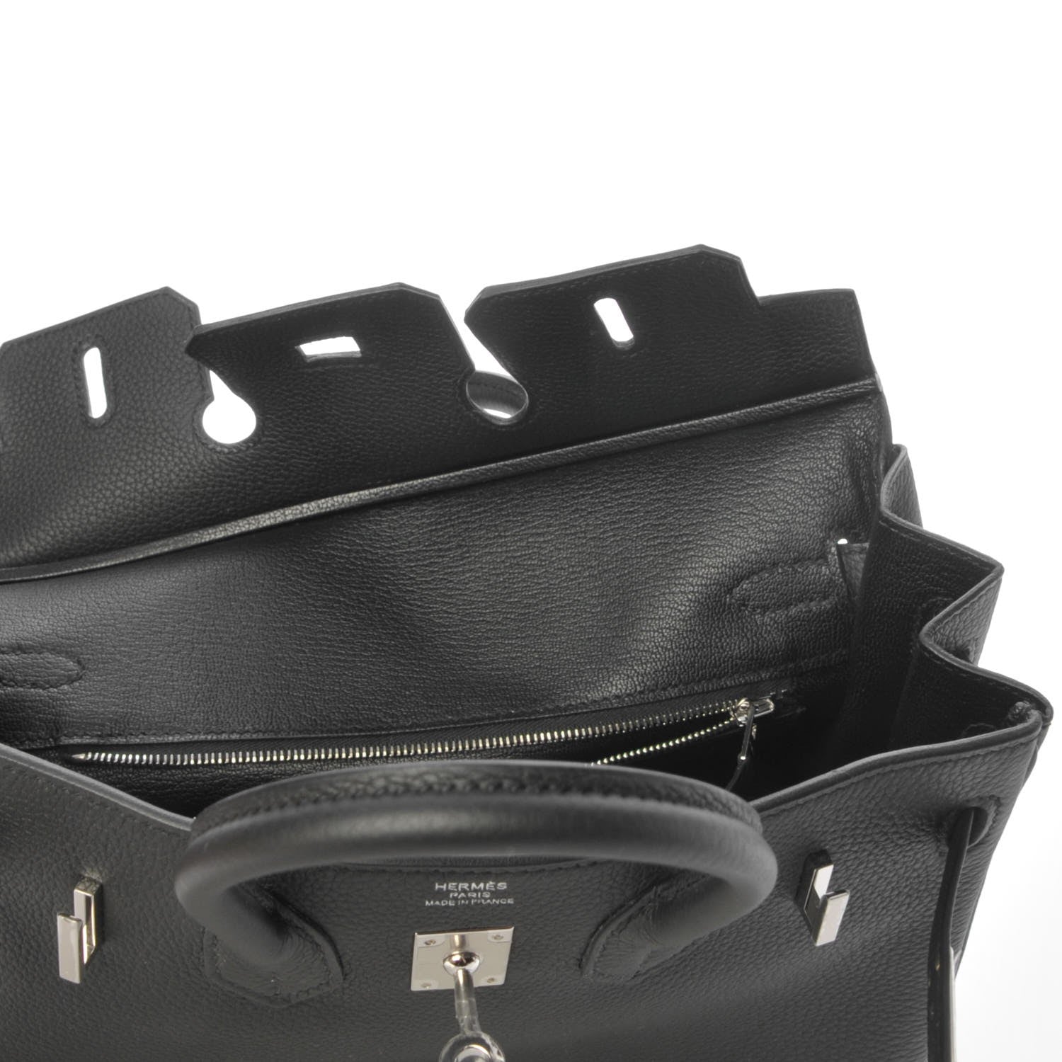 Hermes Togo Birkin 25 Black 10 of 34