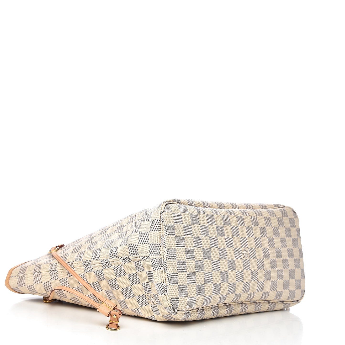Damier Azur Neo Neverfull MM Rose Ballerine