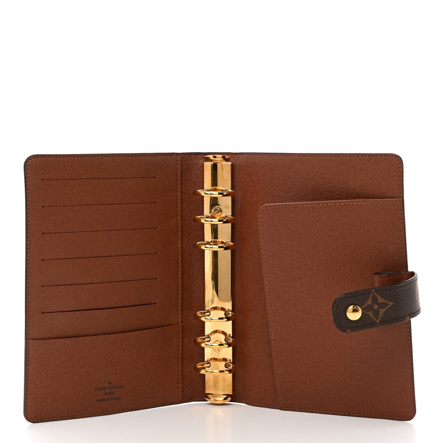 Monogram Medium Ring Agenda Cover