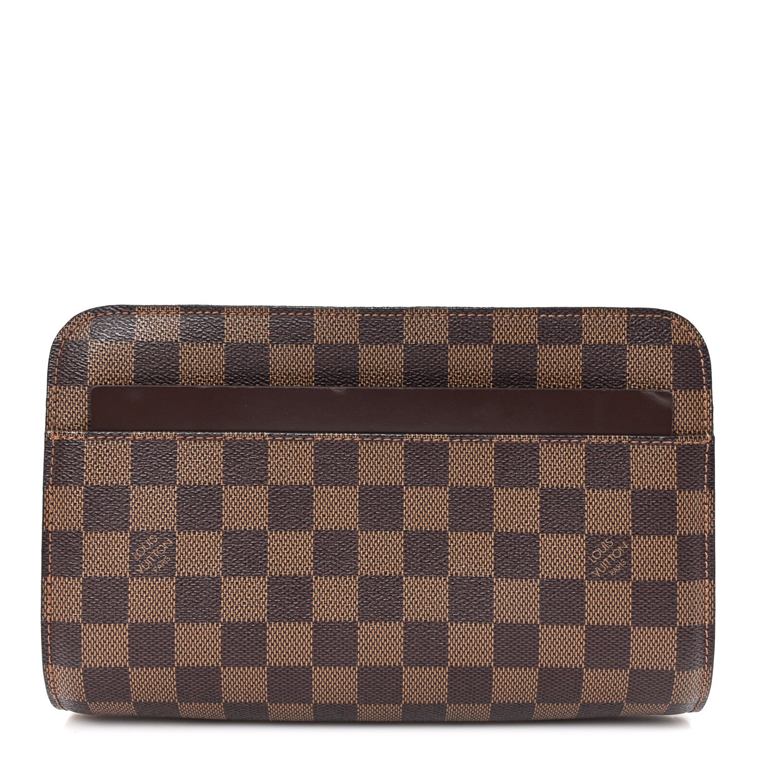 Louis Vuitton Damier Ebene Pochette Saint Louis Clutch 1 of 6