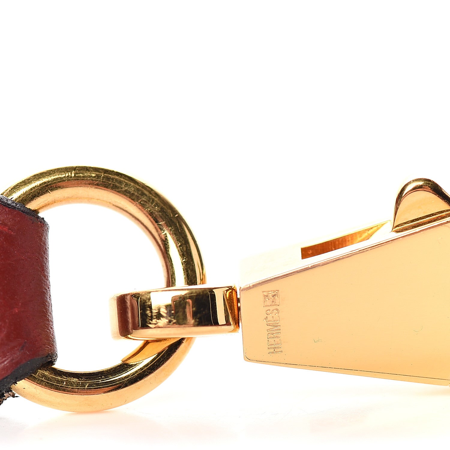 Hermes Taurillon Clemence Retourne Kelly 32 Rouge H 17 of 35