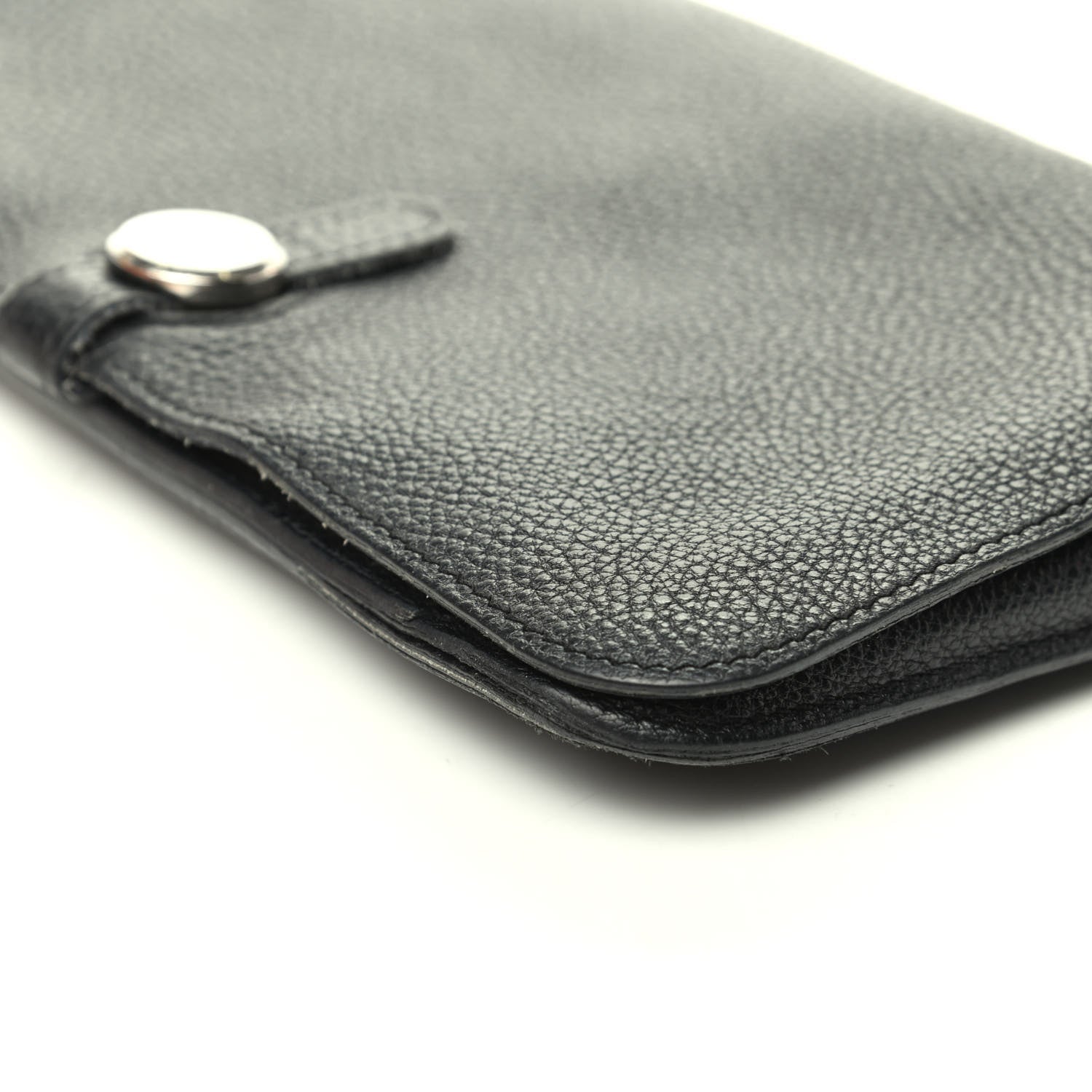 Hermes Togo Dogon Duo Wallet Black 9 of 11