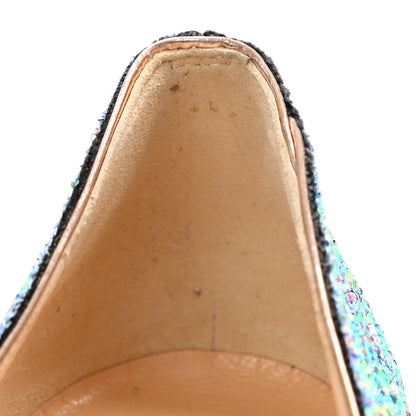 Christian Louboutin Glitter So Kate Dragonfly 120 Pumps 39.5 China Blue 8 of 9
