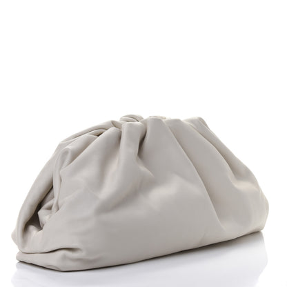 Bottega Veneta Smooth Butter Calf The Pouch Oversized Clutch Mist 2 of 4