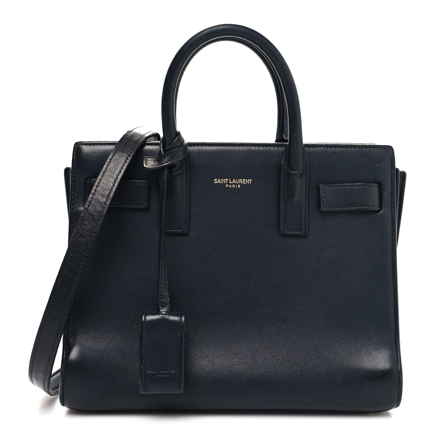 Calfskin Nano Sac De Jour Black