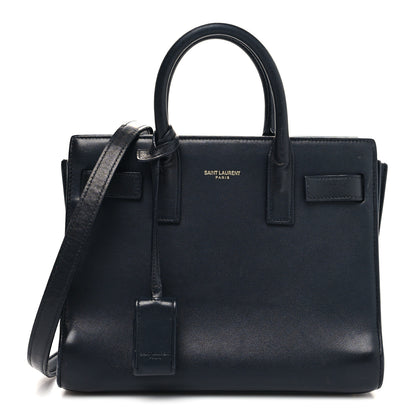 Saint Laurent Calfskin Nano Sac De Jour Black 1 of 13