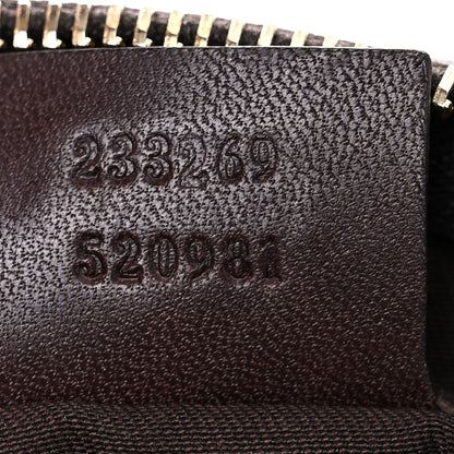 Gucci GG Supreme Monogram Belt Bag Dark Brown 7 of 11