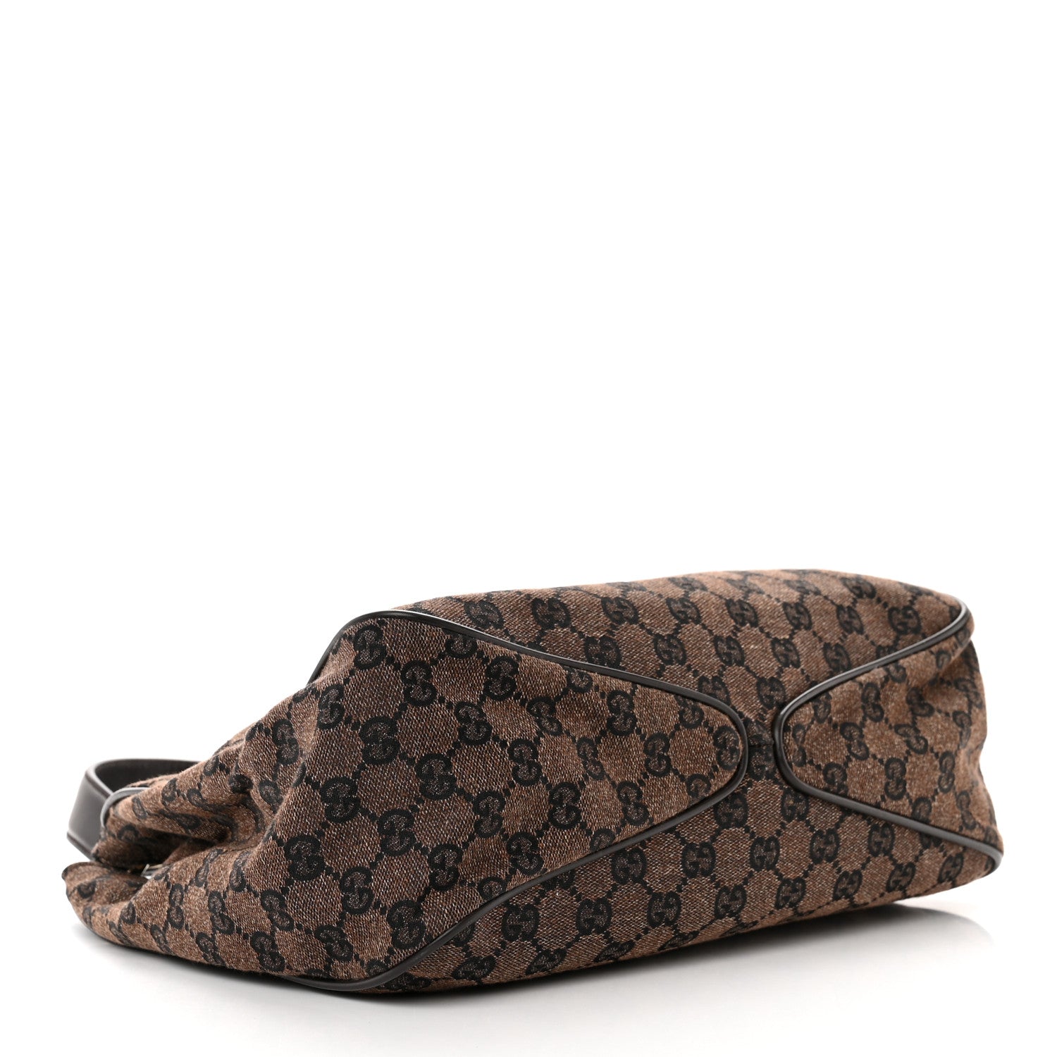 Gucci Monogram Hobo Dark Brown 4 of 10
