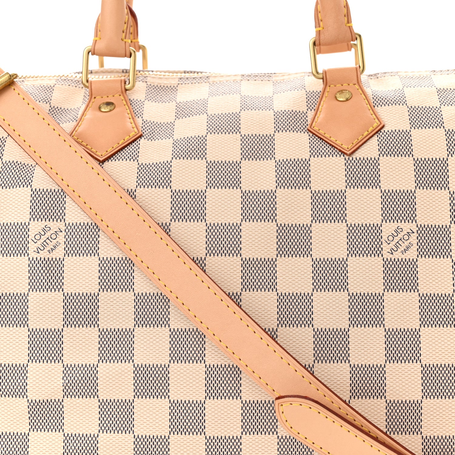 Louis Vuitton Damier Azur Speedy Bandouliere 35 8 of 10