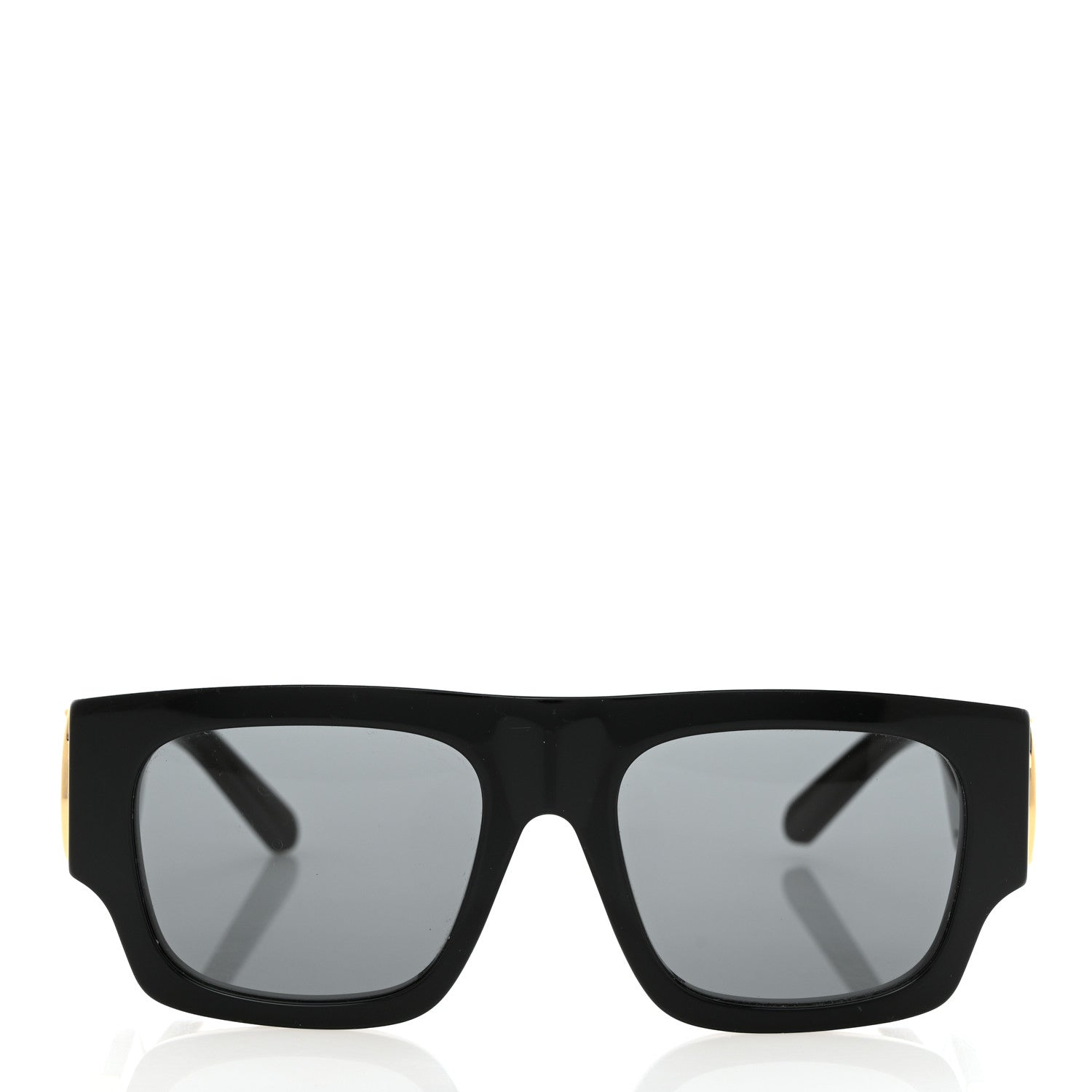 Louis Vuitton Acetate LV Link Square Sunglasses Z1478W Black 2 of 8