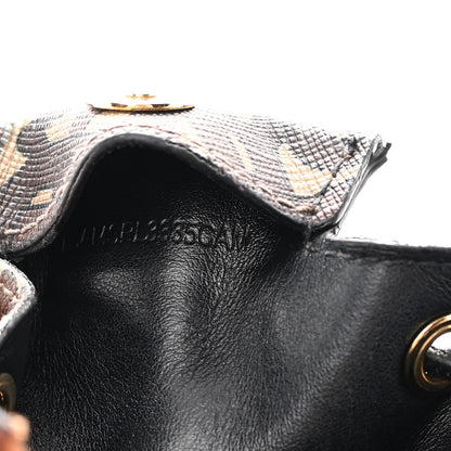 Burberry E-canvas Monogram TB Bucket Bag Bridle Brown 7 of 23