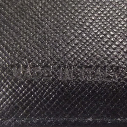 Prada Nylon Leather Tri-fold Wallet Black 7 of 8