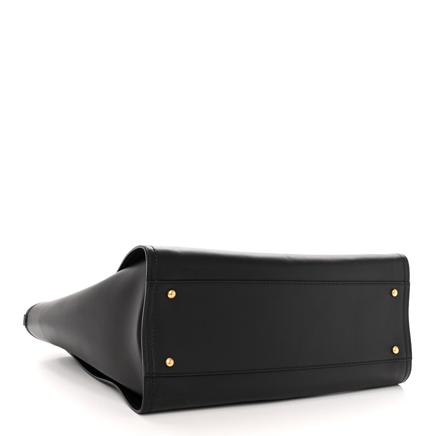 Calfskin Medium Deauville Tote Black