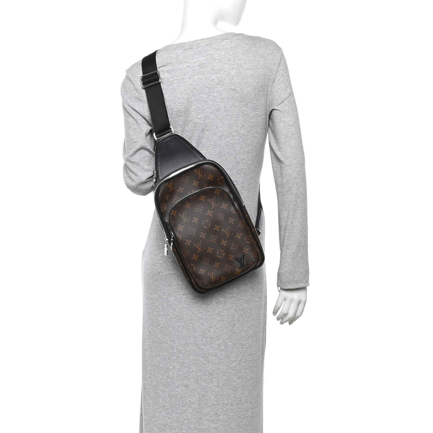Louis Vuitton Monogram Macassar Avenue Sling Bag NM 2 of 11