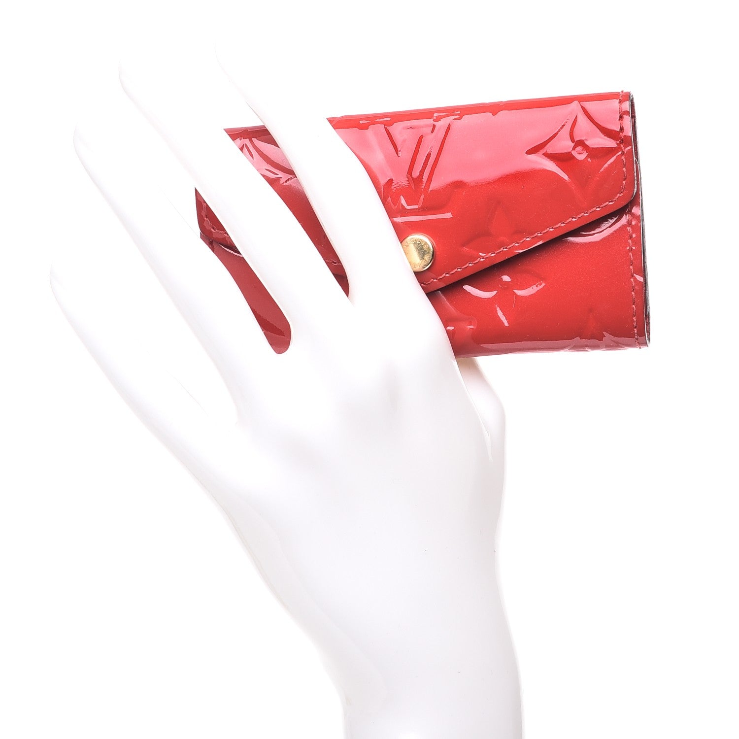 Louis Vuitton Vernis Multicles 4 Key Holder Cherry 2 of 9