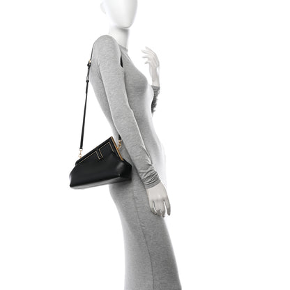 Fendi Shiny Nappa Small Fendi First Black 2 of 13