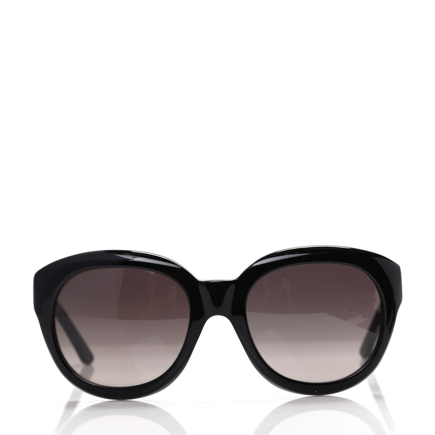 Acetate Round Sunglasses CL400711 Black
