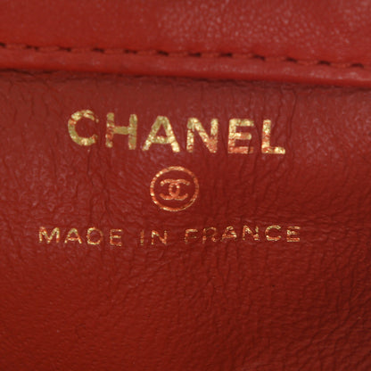 Chanel Patent Quilted 2.55 Ankle Wrist Bag Red 6 of 8